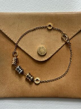 Bvlgari B.Zero1 Element Bracelet 18K Tricolor White Gold Rose Gold Yellow Gold